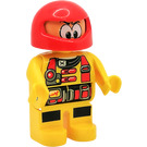 LEGO Action Wheeler avec rouge Casque Duplo Figure