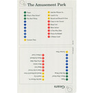 LEGO Activity Carte Index Carte 4 - The Amusement Park & Gears