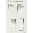 LEGO Activity Card Index Card 4 - The Amusement Park & Gears