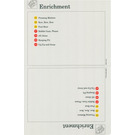 LEGO Activity Carte Index Carte 7 - Enrichment & Enrichment