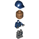 LEGO ACU, Dark Flesh and Blue Cap Minifigure