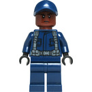 LEGO ACU Tracker with Cap and Reddish Brown Head Minifigure