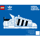LEGO Adidas Originals Superstar Set 10282-1 Instructions