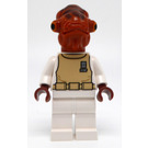 LEGO Admiral Ackbar met Zandbruin Vest Minifiguur