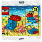 LEGO Advent Calendar Set 2250-1 Subset Day 21 - Parrot