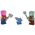 LEGO Adventurer met Drowned en Axolotl 662303