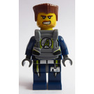 LEGO Agent Charge med Legeme Rustning Minifigur