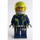 LEGO Agent Charge med Hjelm Minifigur