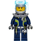 LEGO Agent Chase, Deep Sea Quest Diver Vestito, In-Set Variant Minifigure