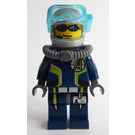 LEGO Agent Chase, Deep Sea Quest Diver Påklædning Minifigur