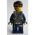 LEGO Agent Chase med Legeme Rustning Minifigur