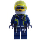 LEGO Agent Chase with Helmet Minifigure