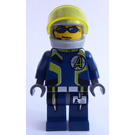 LEGO Agent Chase con Casco Minifigura