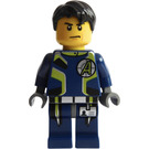 LEGO Agent Chase with Single Sided Head Minifigure