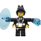 LEGO Agent Curtis Bolt with Chainsaw and Shield Minifigure