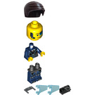 LEGO Agent Curtis Bolt with Wings Minifigure