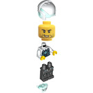 LEGO Agent Jack Fury mit Helm und Schulter Armor Minifigur