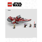 LEGO Ahsoka Tano's T-6 Jedi Shuttle Set 75362 Instructions