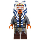 레고 Ahsoka Tano ~와 함께 Dark 갈색 다리 미니피규어