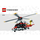 LEGO Airbus H175 Rescue Helicopter 42145 Anweisungen