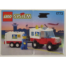 레고 Airline Maintenance Vehicle with Trailer 1773 지침