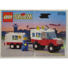 LEGO Airline Maintenance Vehicle with Trailer Set 1773 Instructions