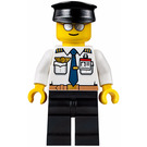 LEGO Airport Pasażer Terminal Pilot Minifigurka