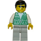 LEGO Airport Passagier met Vest Minifiguur