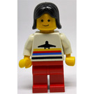 LEGO Airport Worker med Rød Ben Minifigur