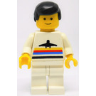 LEGO Airport Worker med Vit Byxor Minifigur