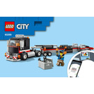LEGO Airshow Jet Transporter 60289 Instructions