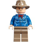 LEGO Alan Grant with Dark Tan Fedora Minifigure