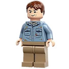 LEGO Alan Grant mit Sand Blau Hemd Minifigur