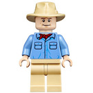 LEGO Alan Grant mit Beige Fedora Hut Minifigur