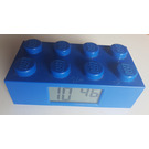 LEGO Alarm Clock - 2 x 4 Brick (Blue)