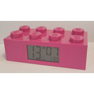 LEGO Alarm Clock - 2 x 4 Brick (Pink) (9002175)