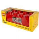 LEGO Alarm Clock - 2 x 4 Brique (rouge)