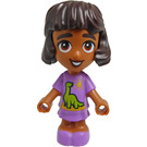 LEGO Alba with Dinosaur Dress Minifigure