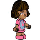 LEGO Alba with Flamingo Dress Minifigure