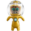 LEGO Albert met Parelmoer goud Spacesuit Minifiguur