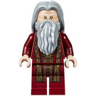 LEGO Albus Dumbledore с Тъмно червено Robe и Сив коса Минифигурка