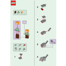 LEGO Alex and Wolf Set 662404 Instructions