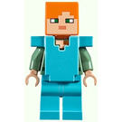 LEGO Alex med Azure Armour og Ben Minifigur