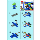 LEGO Alien Space Ship Set 30070 Instructions