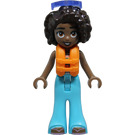 LEGO Aliya with Crochet Top with Life Jacket and Sunglasses Minifigure