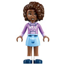 LEGO Aliya with Lavender Hoodie Minifigure