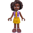 LEGO Aliya with Purple Vest Minifigure