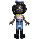 LEGO Aliya with Yellow and Pink Top and Bow Minifigure