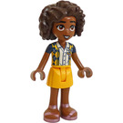 LEGO Aliya (Yellow/Blue Diamond Shirt) Minifigure