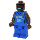 LEGO Allan Houston, New York Knicks, Road Uniform #20 Minifigure